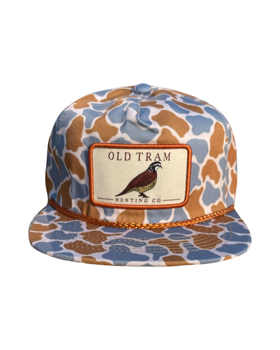 OLD TRAM OLD SCHOOL CAMO HAT QUAIL Old Tram