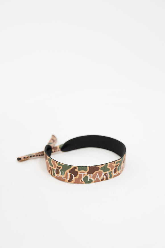 Old Tram Sunglass Strap- Green Camo