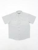 Old Tram Solid Fishing Shirt- Light Grey
