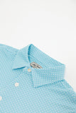 Old Tram Hampton Performance Polo- Turquoise