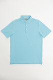 Old Tram Hampton Performance Polo- Turquoise