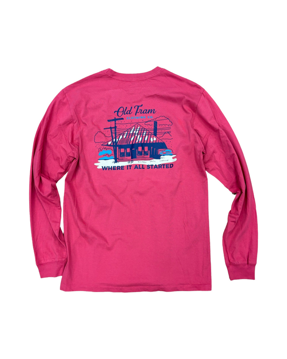 Old Tram Where It All Started Long Sleeve T-shirt