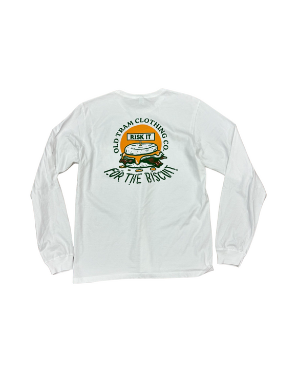 Old Tram Risk It For The Biscuit Long Sleeve T-shirt