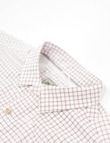 Old Tram Tattersall Fishing Shirt- Maroon