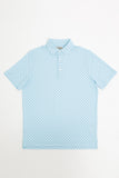 Old Tram Charlie Performance Polo- Blue
