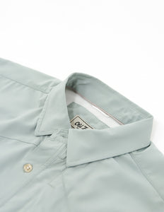 Old Tram Solid Fishing Shirt- Sage