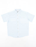 Old Tram Tattersall Fishing Shirt- Light Blue
