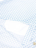 Old Tram Tattersall Fishing Shirt- Royal Blue