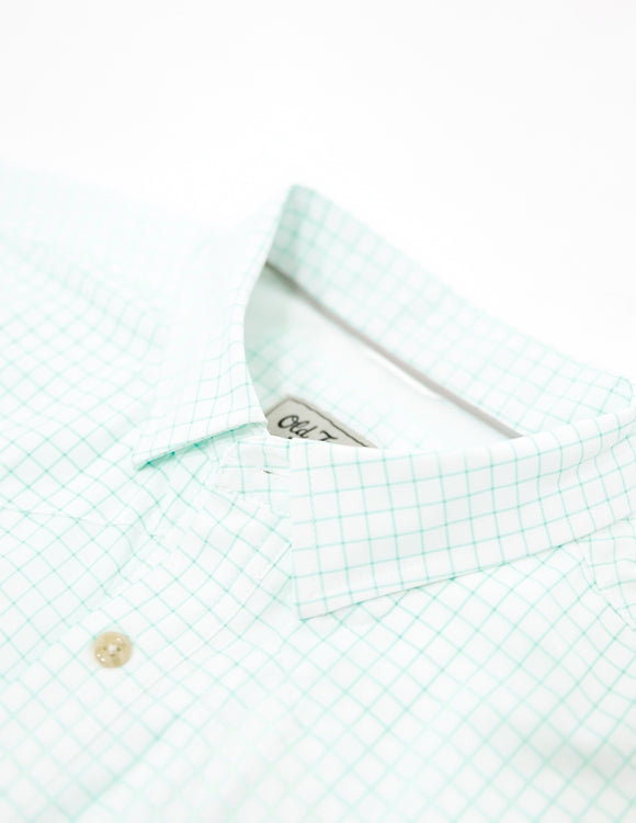 Old Tram Tattersall Fishing Shirt- Light Green