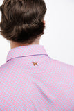 Old Tram Bingham Performance Polo- Pink
