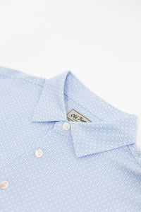 Old Tram Hampton Performance Polo- Blue
