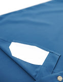 Old Tram Solid Fishing Shirt- Steel Blue