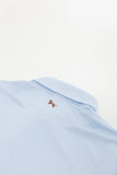 Old Tram Robert Performance Polo- Light Blue