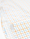 Old Tram Tattersall Fishing Shirt- Camel/Light Blue