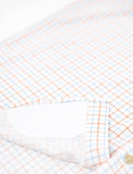 Old Tram Tattersall Fishing Shirt- Coral/Light Blue