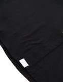 Old Tram Solid Fishing Shirt- Black
