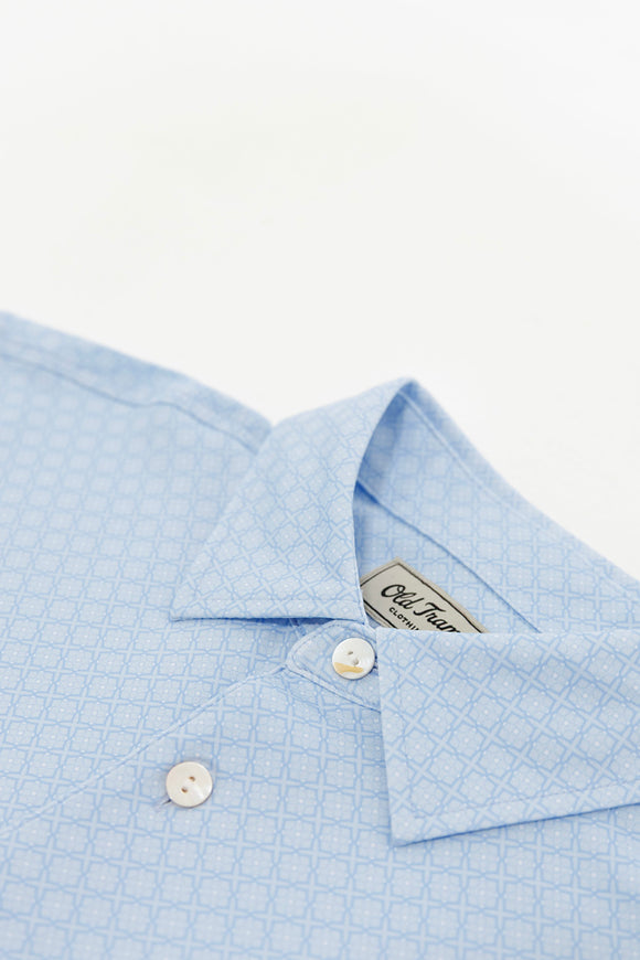 Old Tram Reynolds Performance Polo- Blue