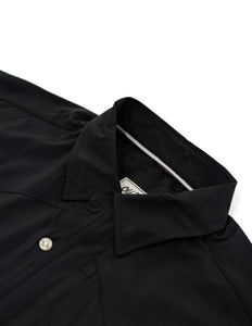 Old Tram Solid Fishing Shirt- Black