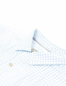 Old Tram Tattersall Fishing Shirt- Light Blue