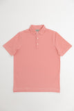 Old Tram Robert Performance Polo- Burnt Red