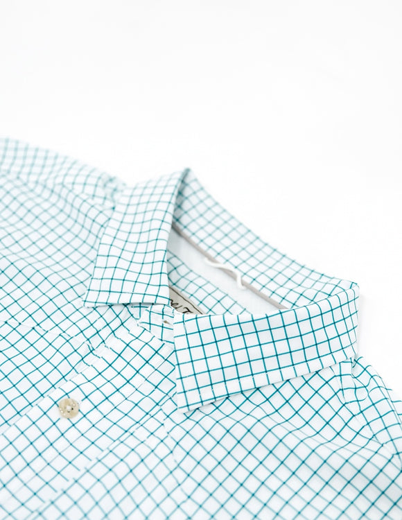 Old Tram Tattersall Fishing Shirt- Green