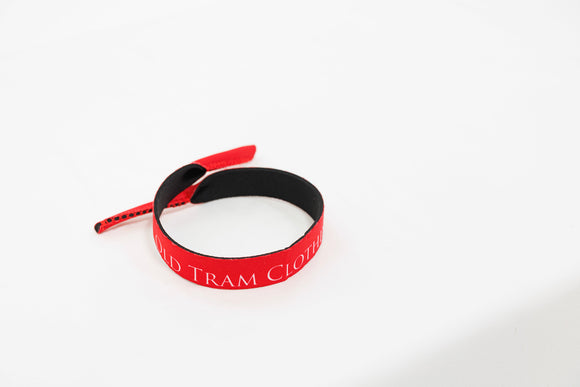 Old Tram Sunglass Strap- Red